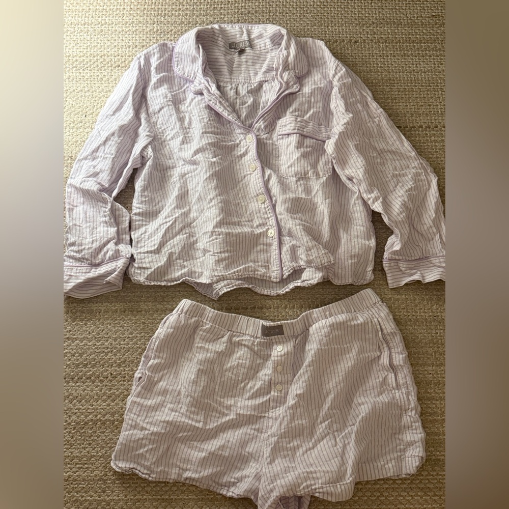 J Crew PJ set